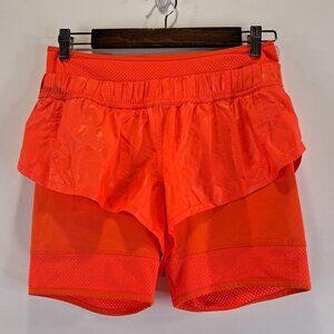 Adidas by Stella McCartney  Neon Coral Running Shorts